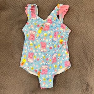 NWOT. 4T Peppa Pig Bathing Suit